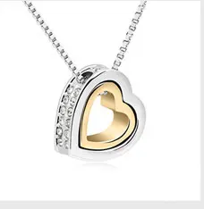 BeBella каплевидный кристалл кулон ожерелье сделано с австрийскими кристаллами от Swarovski для женщин Свадебные украшения для невесты