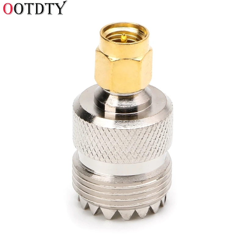 OOTDTY Лидер продаж UHF SO-239 SO239 мама к SMA штекер разъем коаксиальный адаптер