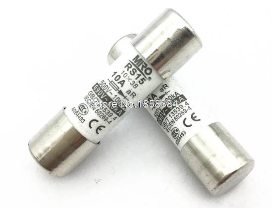 Бесплатная доставка 10 шт. быстродействующий предохранитель RS15 10X38 для MRO RS15-1A 2A 3A 4A