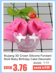 Mujang 3D ремесло Детское Мыло для обуви силиконовые формы Fimo глина свеча плесень помадка торт Deorating инструменты шоколадные формы для мастики