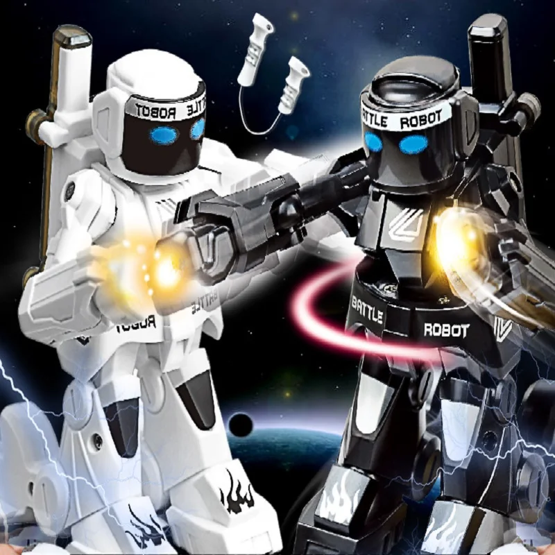2Pcs/Lot Battle RC Robots Body Sense Remote Control toy Mini game model Interactive Kid Christmas gifts Charging control funny | Игрушки и