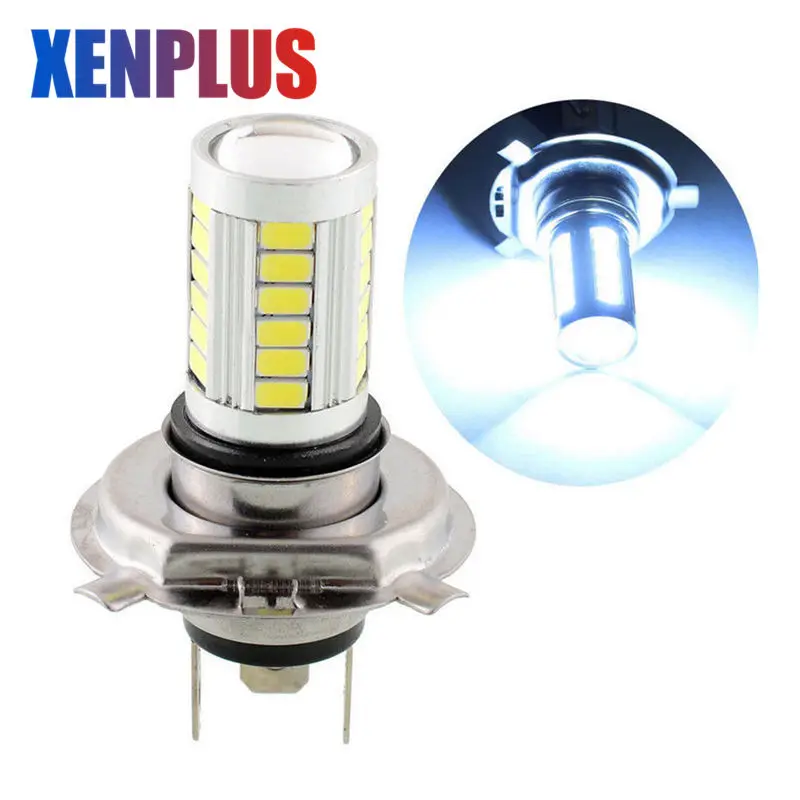 2 шт. автомобисветодиодный светодиодные лампы H4 33 SMD 5630 6000K|Передние LED-фары для