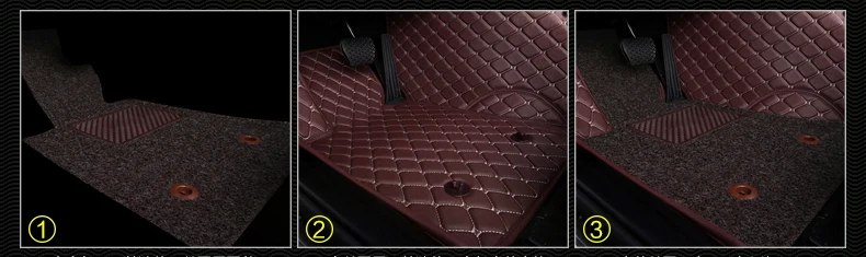 Автомобильный Коврик ковров Земле Коврики для vw golf 4 6 7 Гольф gti mk4 mk5 mk7 Гольф 7 touareg tiguan L