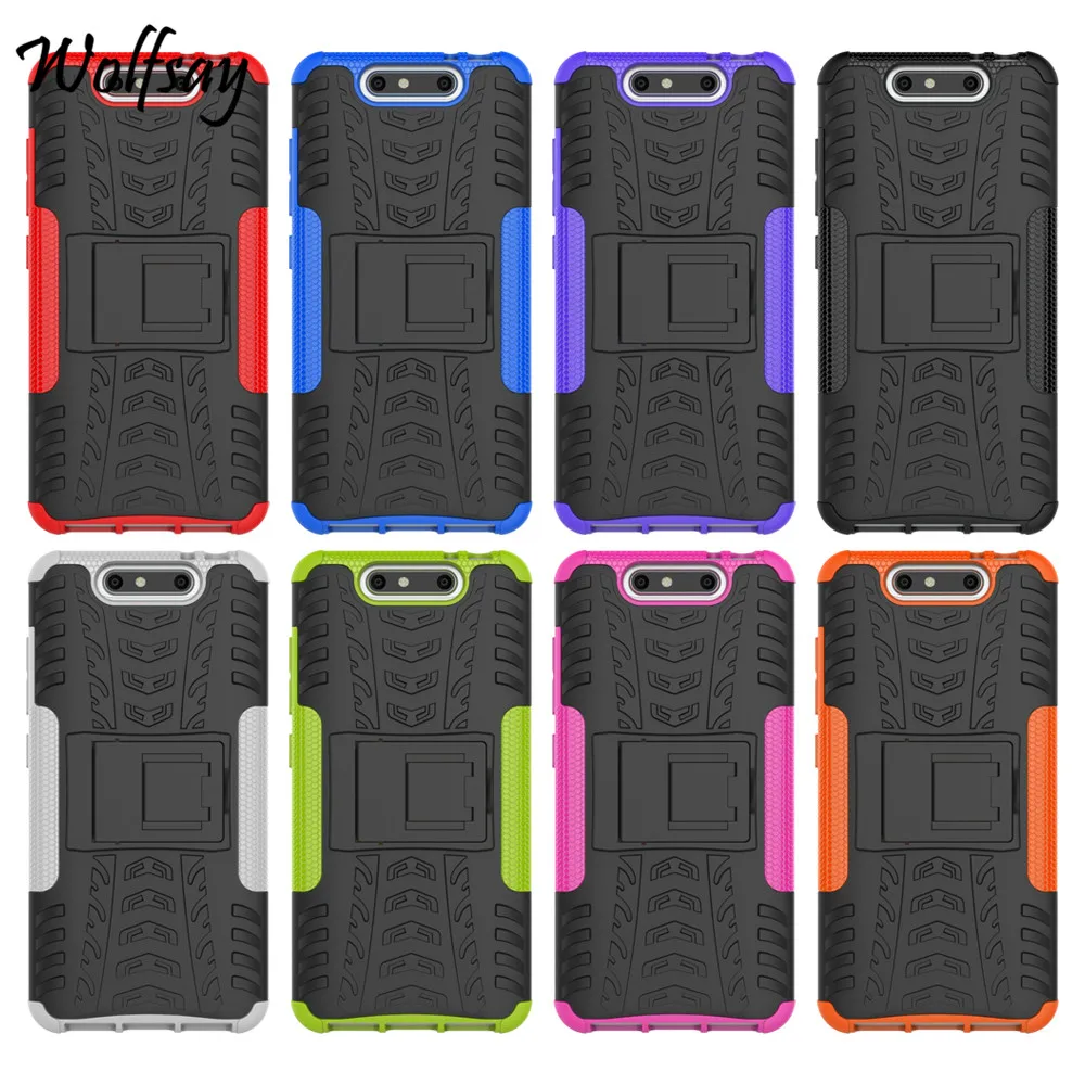

Wolfsay Cover ZTE Blade V8 Cases Silicone Hard Plastic Armor Case ZTE Blade V8 Case ZTE V8 Luxury Phone Cover Fundas 5.2 inch