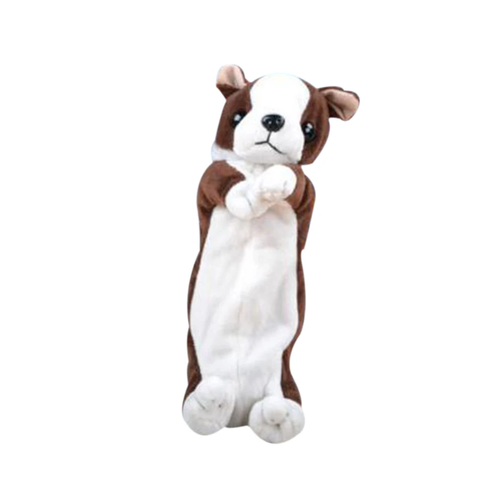 04 New Cartoon Plush Dog Pencil Case Animal Funny Animal Shaped Pen Bag For Kids Schools Offices Supplies Stationery - Цвет: 04