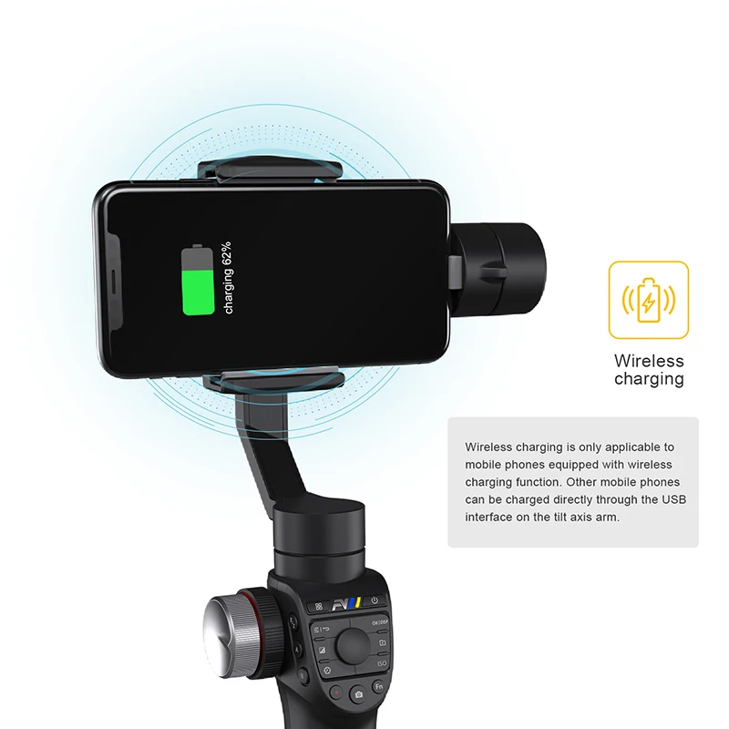 Freevision Vilta M Pro стабилизатор для смартфона 3 осевой Ручной Стабилизатор iPhone Huawei Android