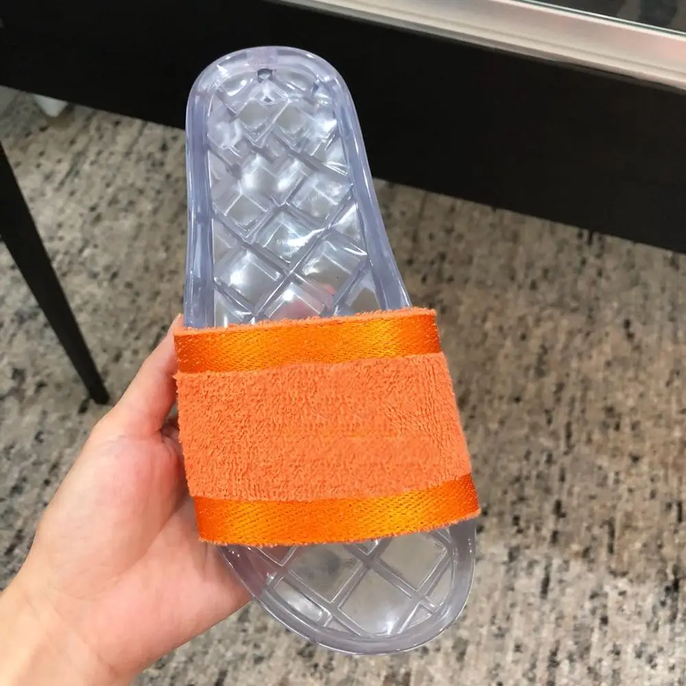 QueePace/новый бренд Женский ПВХ пляжные сандалии Тапочки женская летняя обувь на