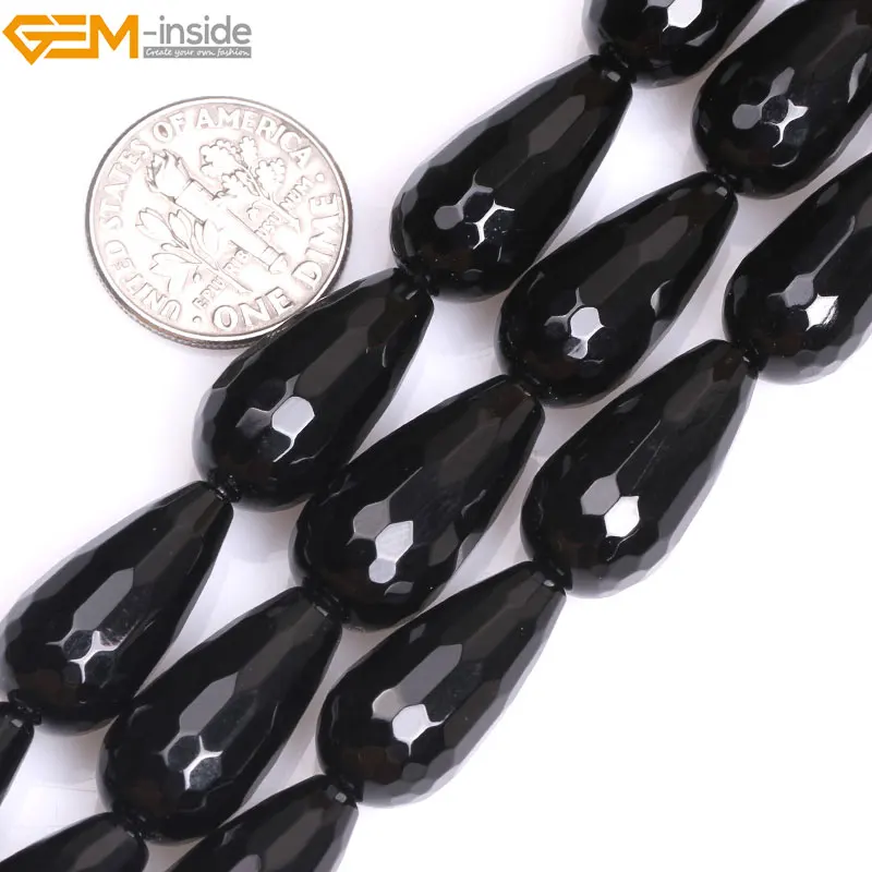 Бусины из черного агата 10 14 мм 15 дюймов|black agate beads|beads for jewelry makingagate beads |