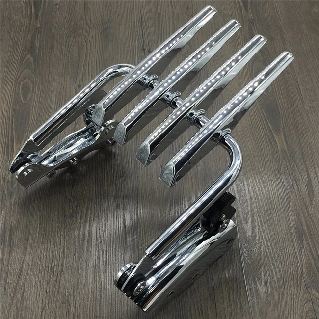 Мотоцикл 4 точки стыковки аппаратные средства комплект w/Чемодан стойки для harley