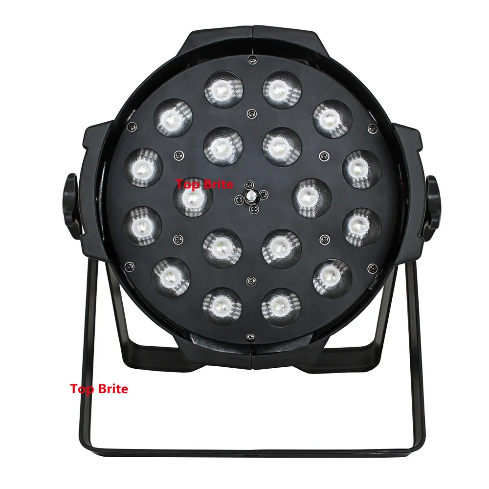 8В1 картонная посылка для помещений из алюминия Par Lights 18X10W RGBW четырехцветный