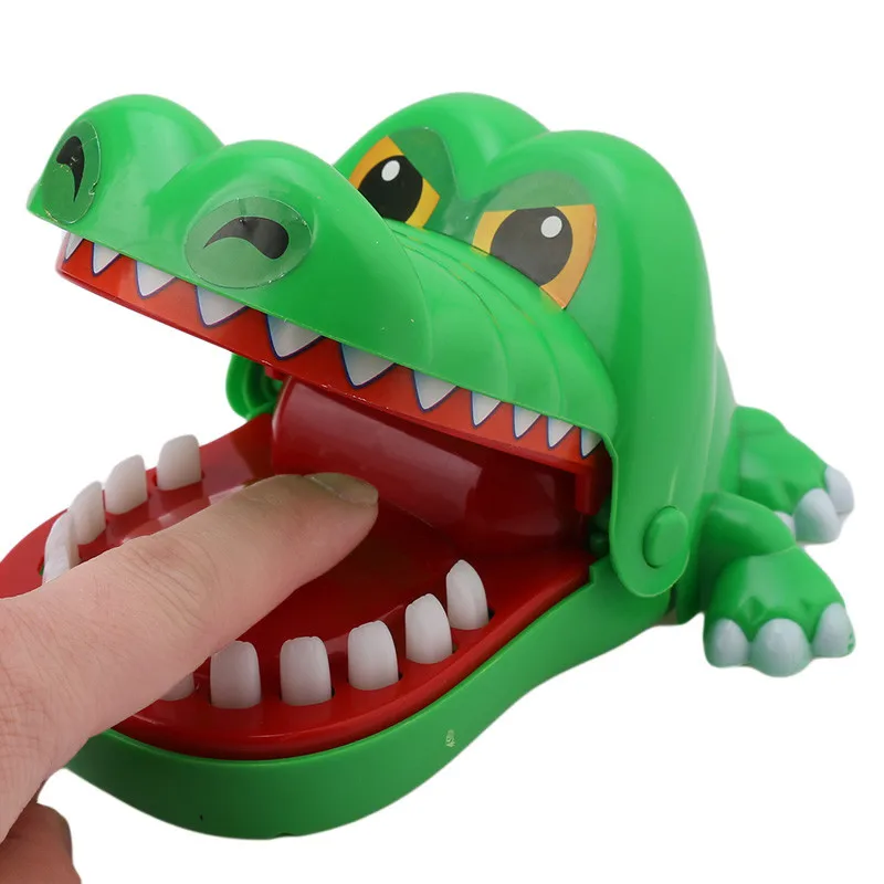 Супер забавная игрушка для детей Большой Крокодил шутка рот стоматолога укуса