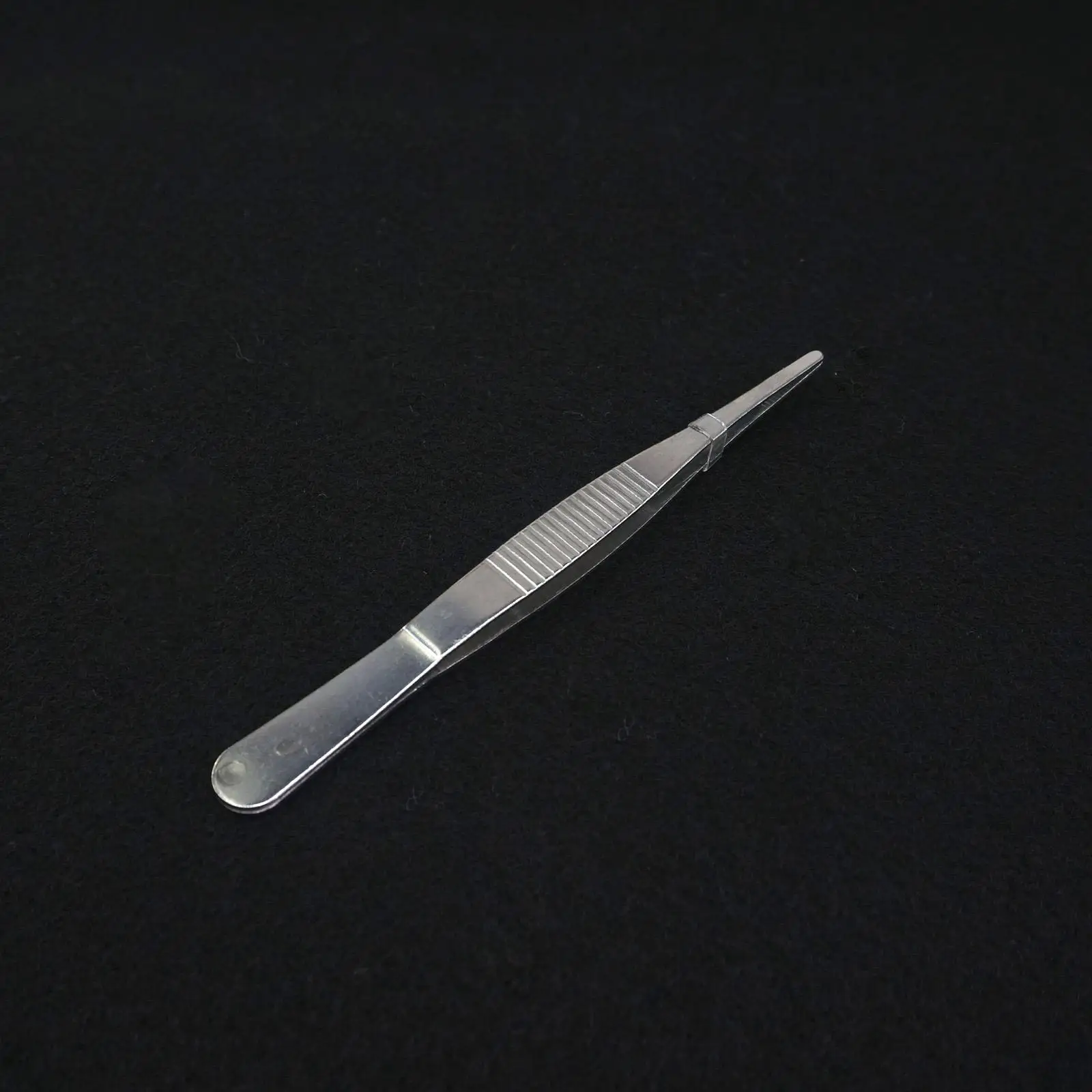 Медицинский пинцет с прямым наконечником гладкий Пинцет длиной 12 5