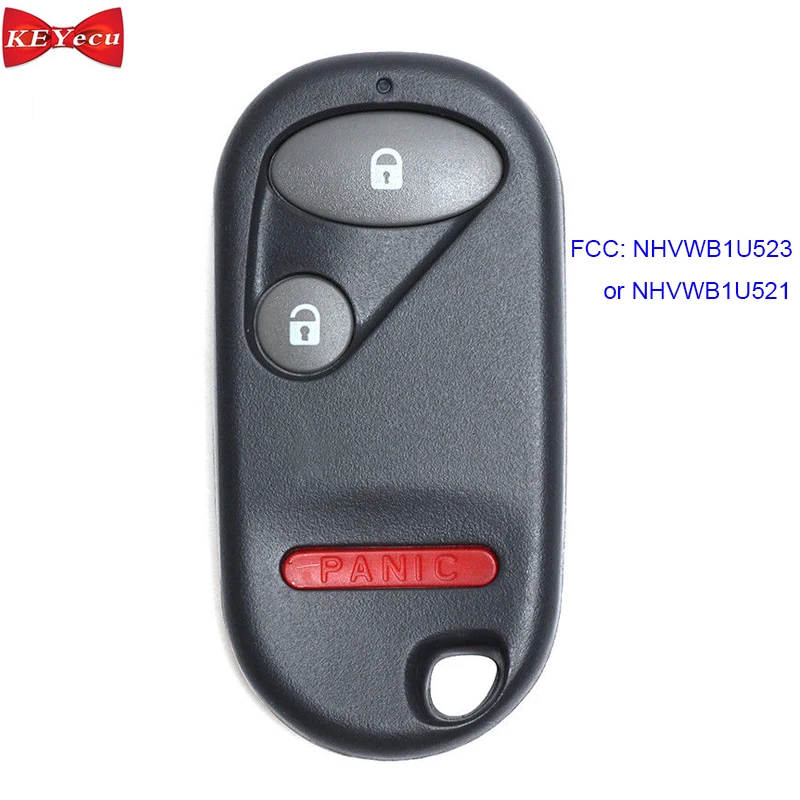 KEYECU для Honda Civic Pilot 2003 2004 2005 дистанционный ключ брелок 433 МГц NHVWB1U523 NHVWB1U521 |