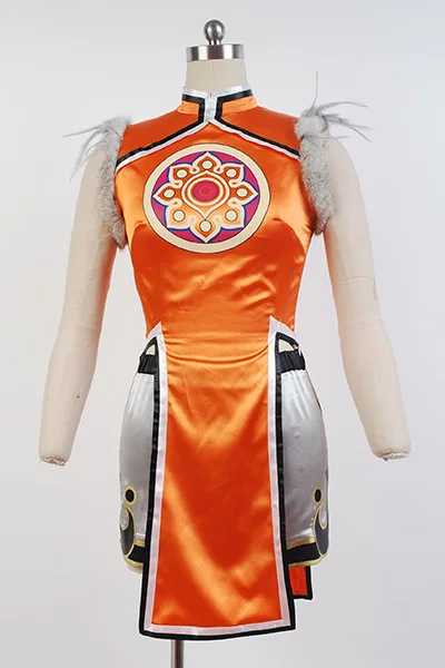 Tekken 6 Косплей Лин Xiaoyu костюм платье шорты леггинсы обувь для взрослых женщин девочек Хэллоуин Карнавал косплей