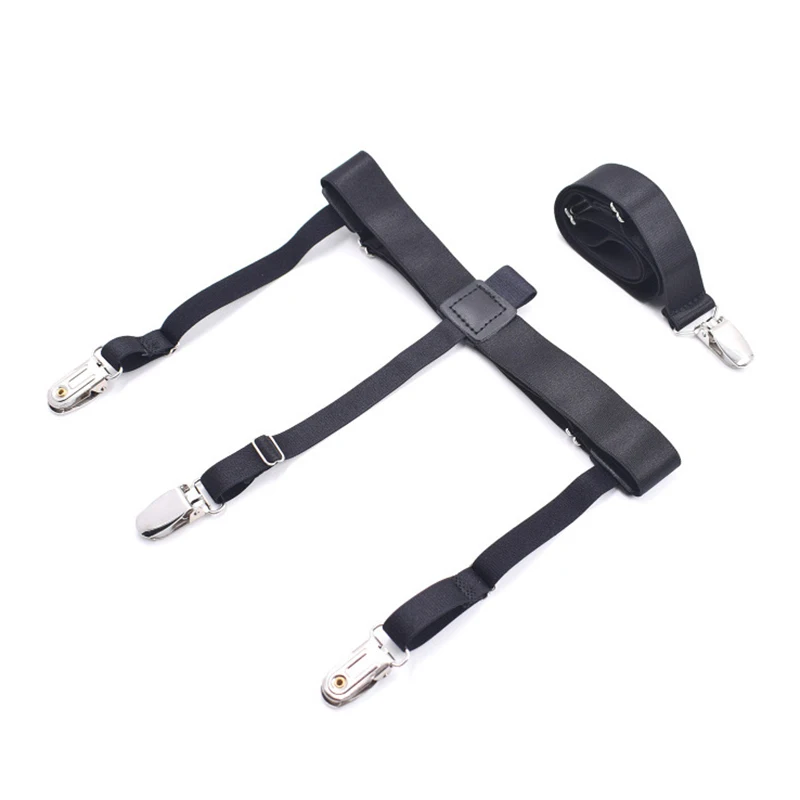 Недавно Для мужчин рубашка держатель для хранения с подтяжками детские носки