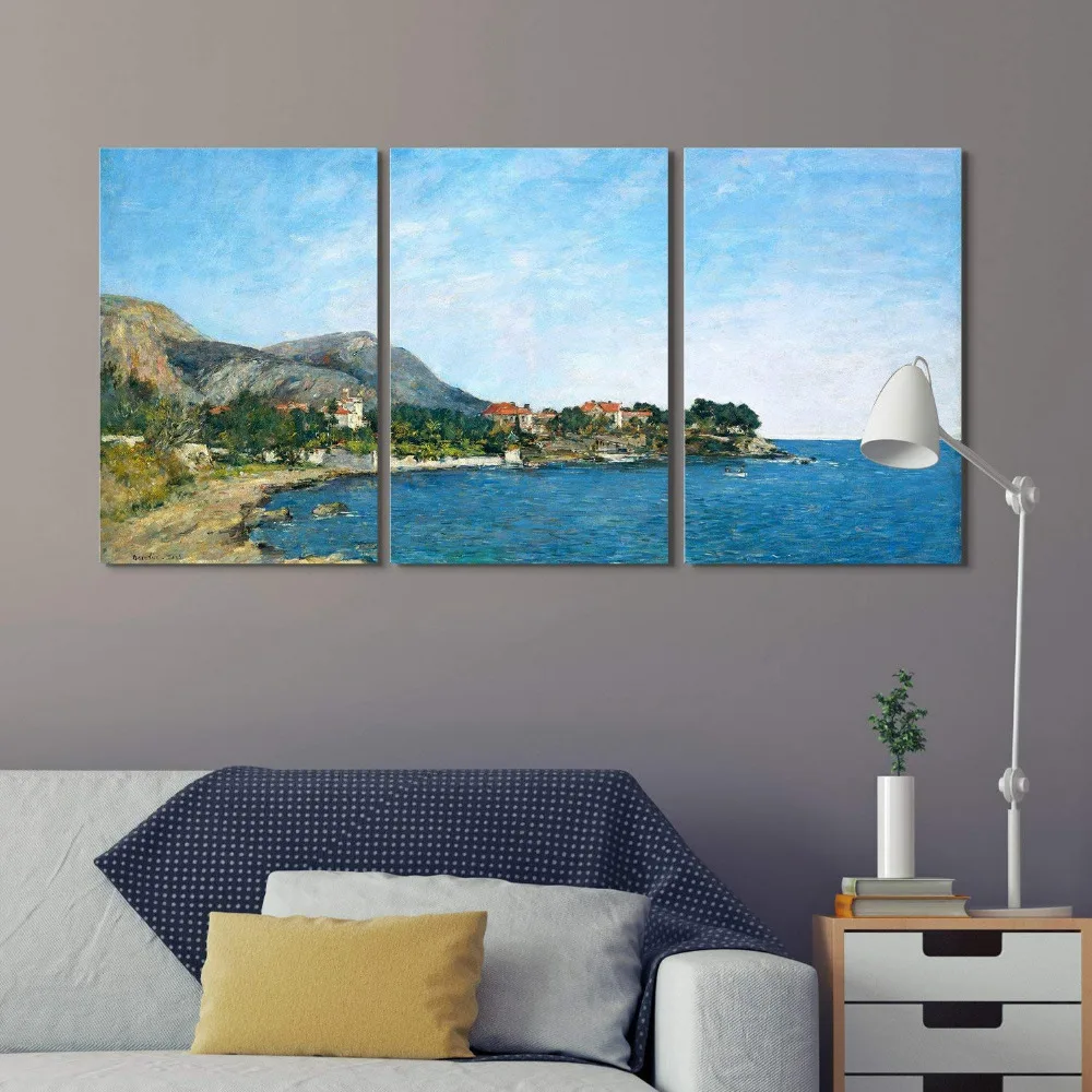 3 Панели всемирно известная картина Размножение на холсте стеновое