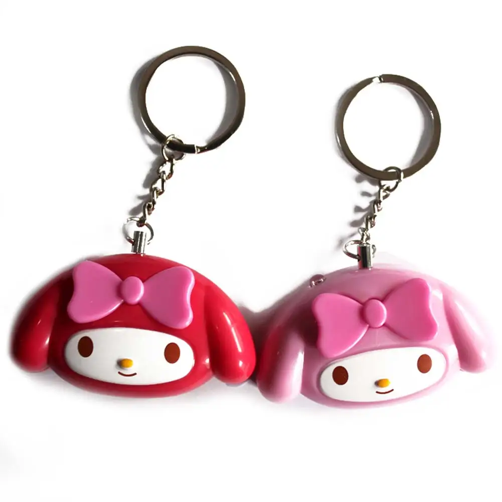 

Mini Self Defense Keychain Alarm Super Loud Personal Security Anti-Attack Emergency Keyring QJY99