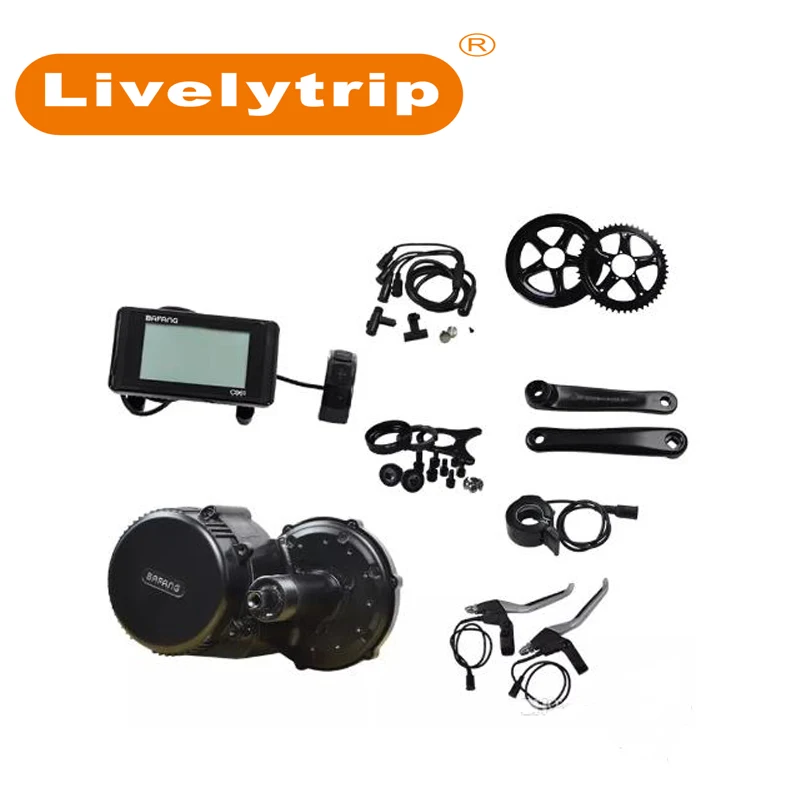 48V750W Bafang bbs02b среднемоторный привод 750 W bafang среднеразмерный мотор BBS02|8fun motor|crank