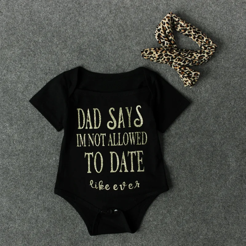 Модная детская одежда для маленьких девочек летнее боди с короткими рукавами и