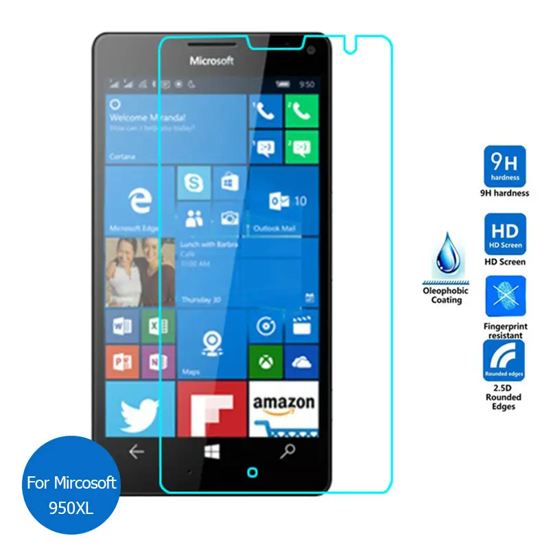 Защитная пленка для экрана из закаленного стекла Microsoft lumia 950 XL 2 5 9h на Lumia 550 940 940XL