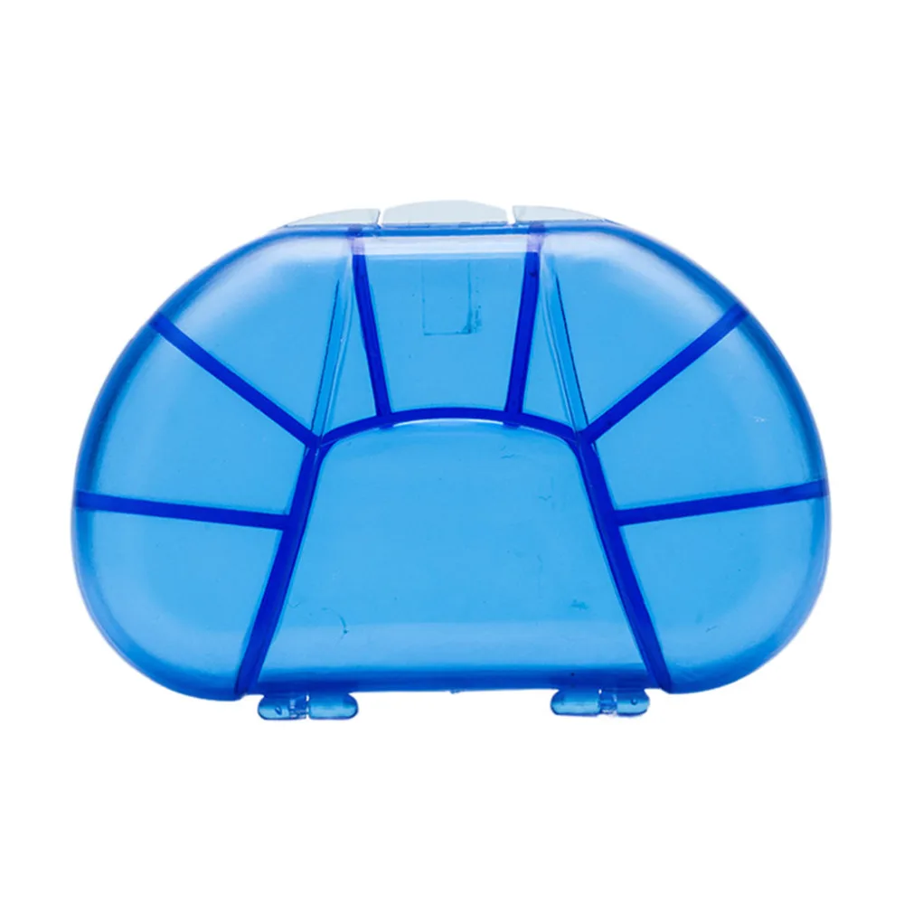 Одна неделя маленькая коробка для таблеток 8 Сетка Пластиковая Закрытая Таблетка