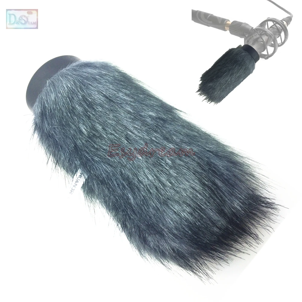 

Professional Outdoor Furry Cover Windscreen Windshield Muff for RODE NTG2 NTG-2 Microphone Deadcat Wind Shield