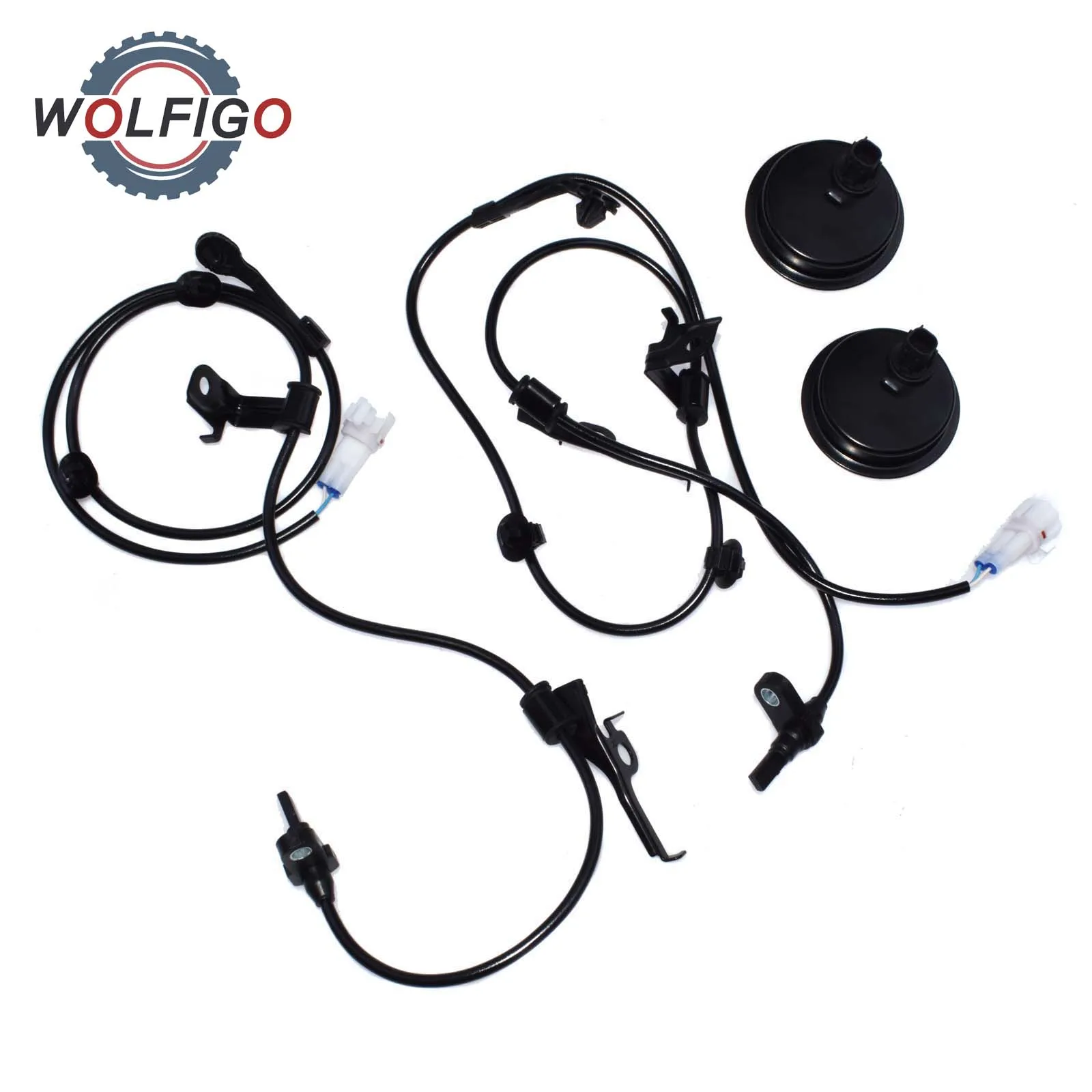 WOLFIGO 4 шт. Передняя и задняя датчики скорости ABS для Toyotas Yaris Scions xD 2006 2007 2008 ALS1388 ALS1765