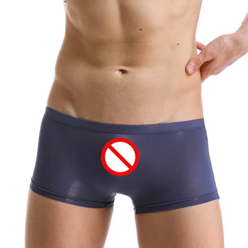 Мужское нижнее белье KWA N.Z ультратонкие трусы-боксеры из дышащего шелка