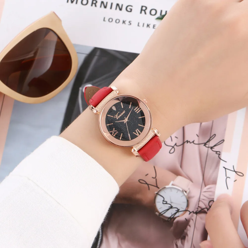 Новинка 2019 горячая Распродажа модные сетчатые часы женские повседневные