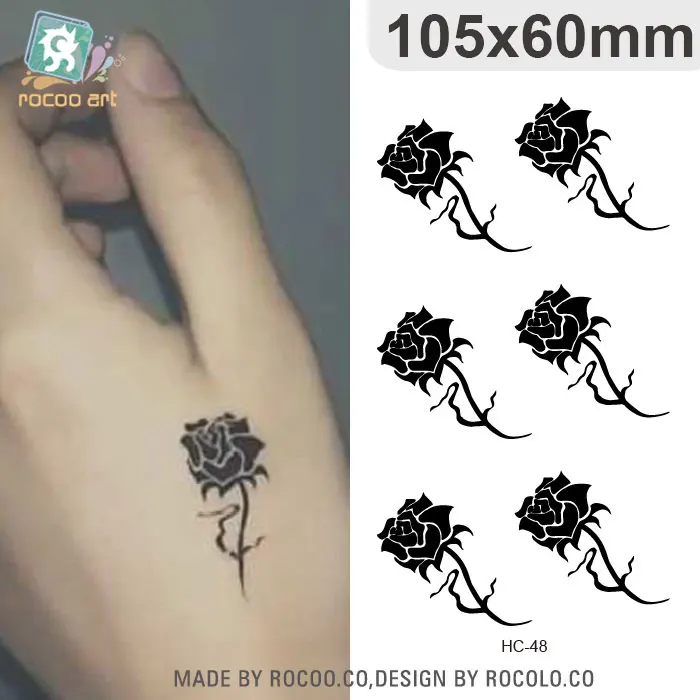 Rocooart, HC26-50, разные цвета, Harajuku, флеш-тату, поддельные татуировки для женщин, hello kitty, крылья ангела, Временные татуировки, стикер Taty