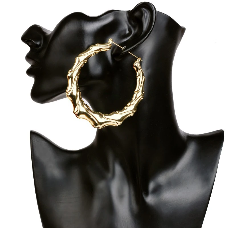 Большие серьги-кольца для женщин Модная бижутерия жен баскетбола горячая