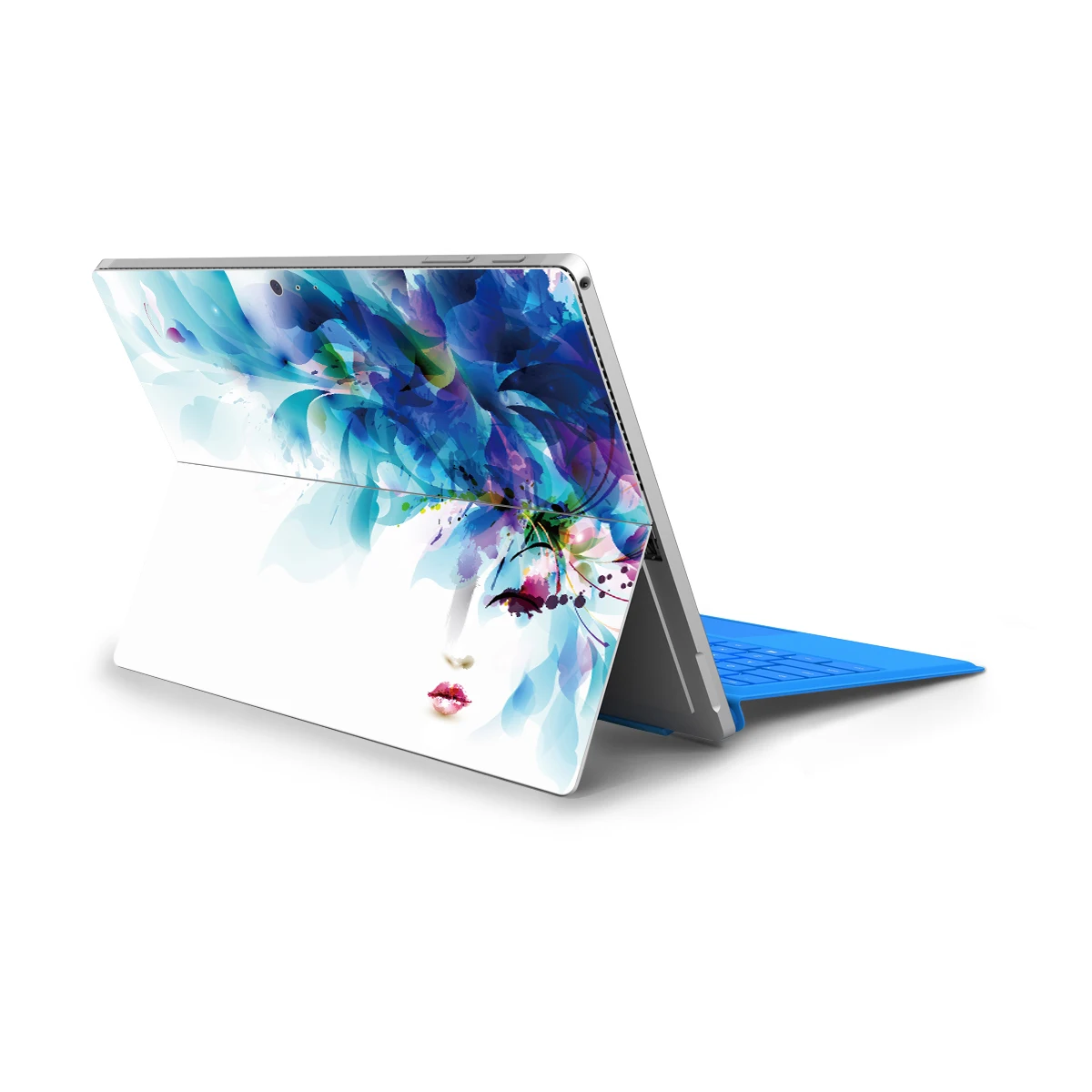 Виниловые наклейки для ноутбука microsoft Surface Pro 6 Pro 5 Pro 4 Flower series, чехол для ноутбука Surface Pro 4/5/6