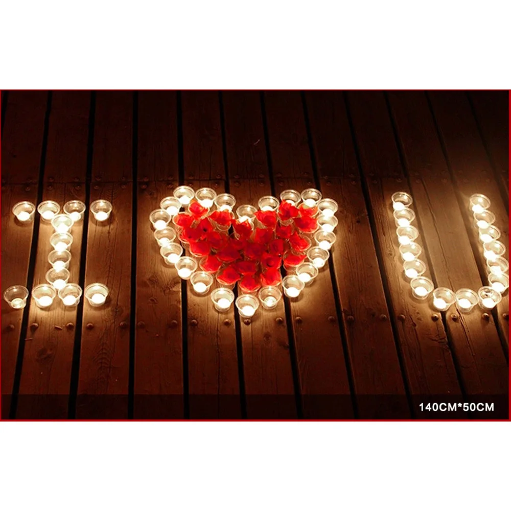 Ароматерапия Ароматические Чай 10 шт. Малый свечи романтический настольная Белый