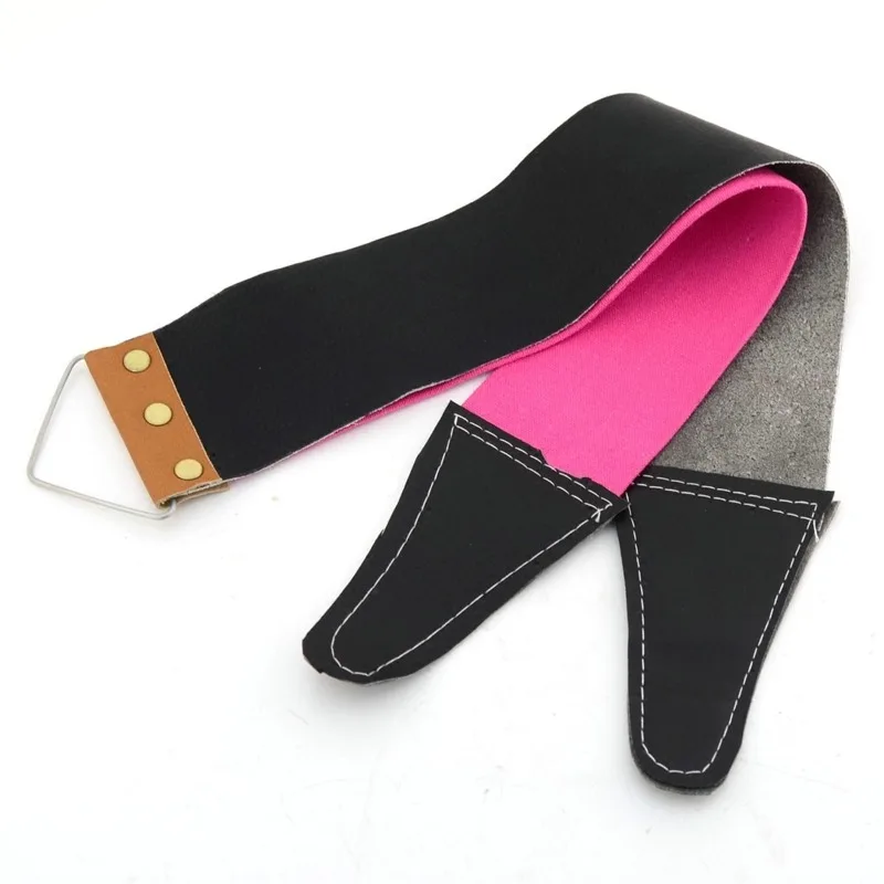 Прочный Холщовый кожаный ремешок для бритья мужчин парикмахерский прямой