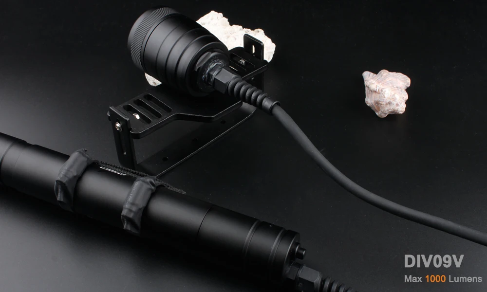 NITESUN DIV09V Дайвинг Фонарь для телефона CREE XM-L2(U4) 6500K светодиодный Макс 1000 люмен подводный 150 м Водонепроницаемый Подводное плавание свет
