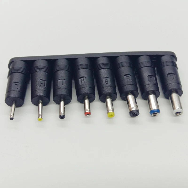 США ЕС Plug 9V2A адаптер переменного тока адаптер питания 9 вольт AC DC источник питания с 8 шт. DC Вилки 5,5x2,1 мм Мужской Разъем трансформатор