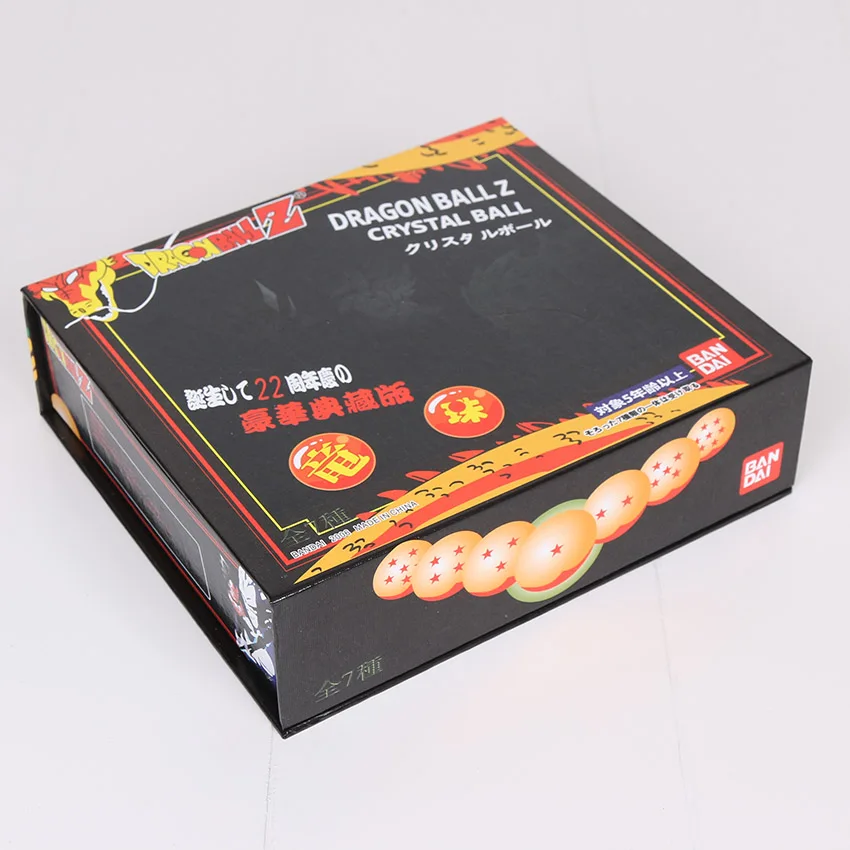 7 шт./компл. 3,5 см Dragon Ball Z 7 воздушный шарик с рисунком звезд ПВХ Фигурки игрушки Dragon Ball полный комплект модель, подарок для детей