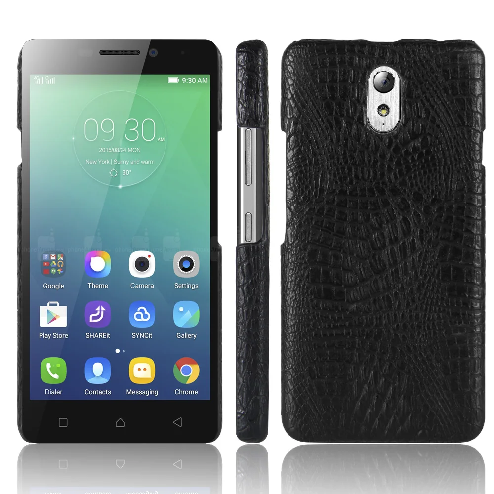 Роскошный кожаный чехол из крокодиловой кожи для Lenovo Vibe P1M с узором