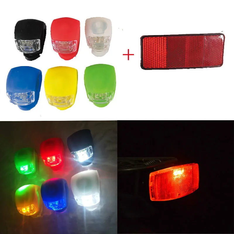 Новый велосипедный фонарь набор передний задний светильник светодиодный s