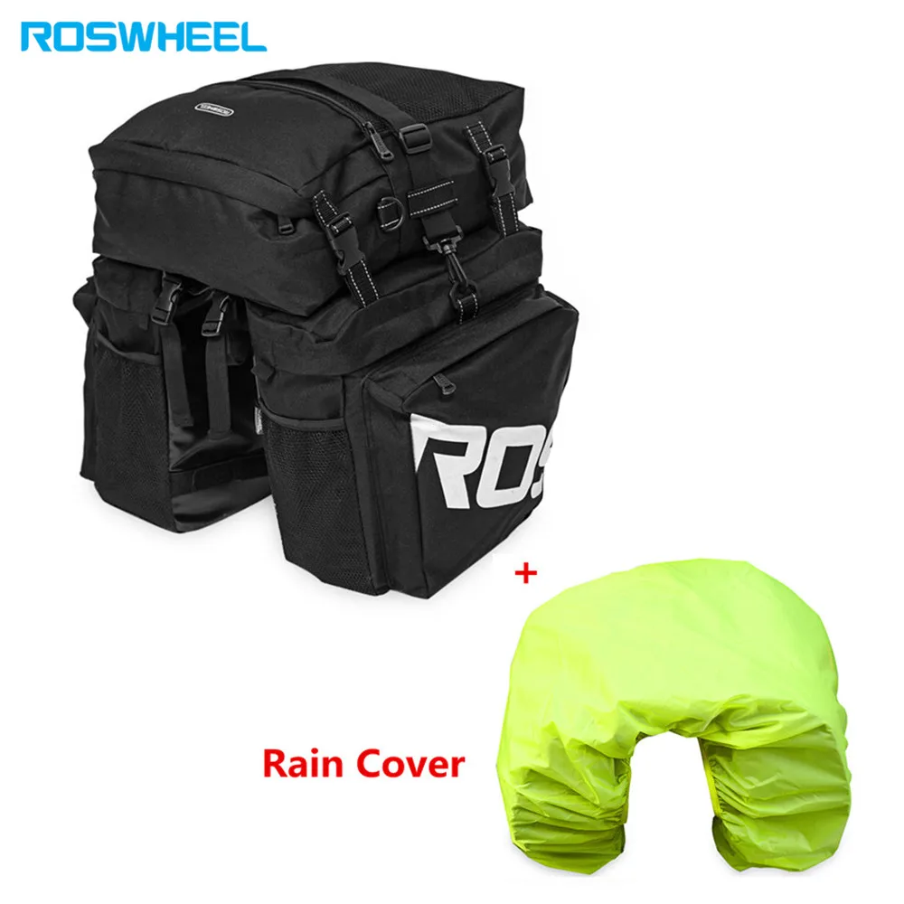 ROSWHEEL велосипедные сумки 37L MTB горный велосипед Стойка Сумка 3 в 1