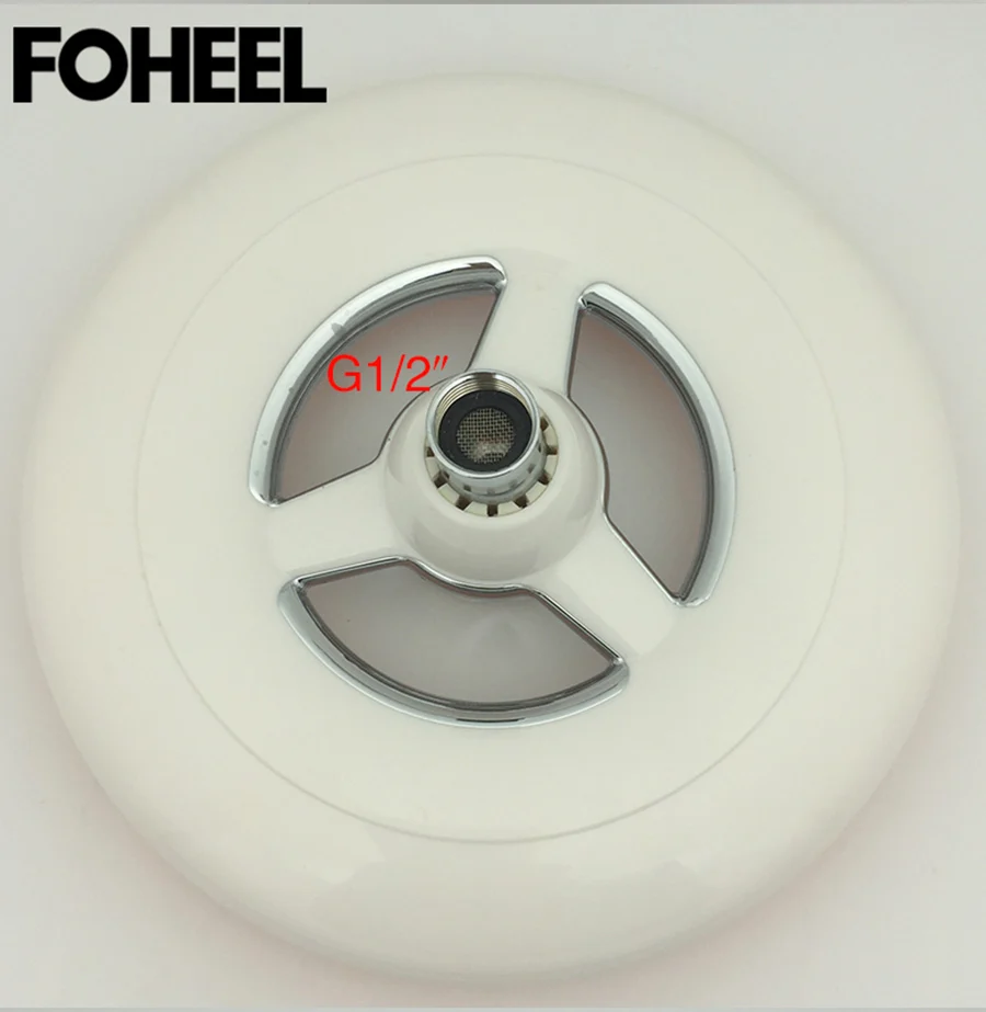 FOHEEL, высокое качество, ручной душ и верхний спрей, насадка для душа, насадка для душа высокого давления, водосберегающая душевая головка