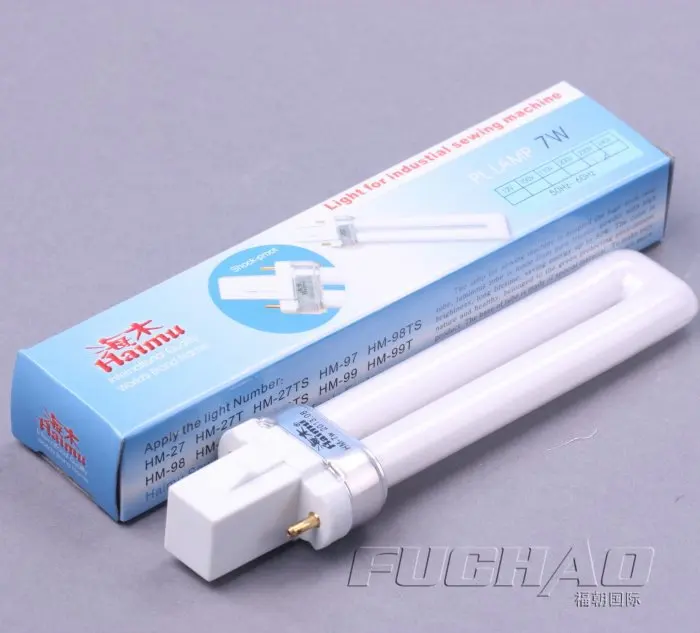 Светильник для промышленной швейной машины ламповая трубка Shock-proot 7 Вт