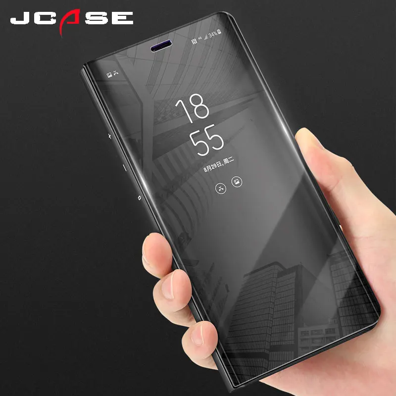 JCASE для Samsung Galaxy J3 J5 J7 2017 роскошный зеркальный чехол с гальваническим покрытием