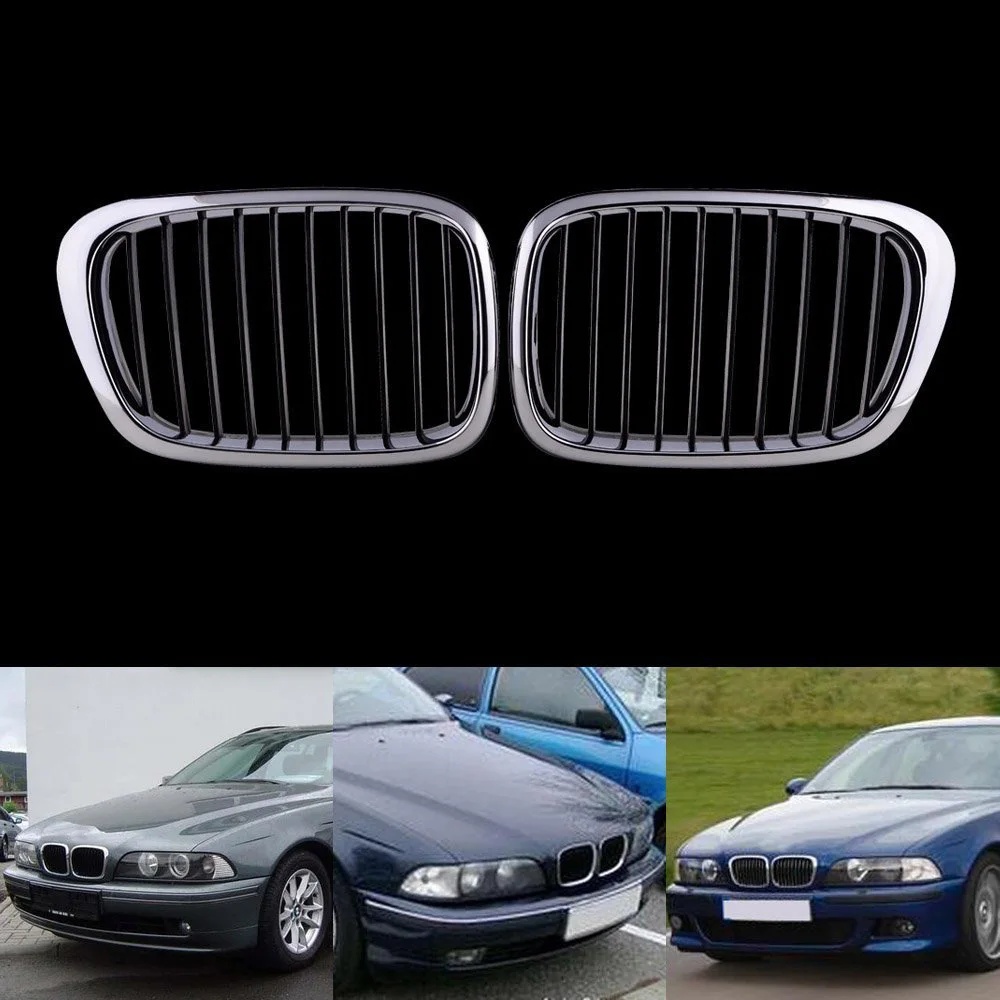 SUGERYY 1 пара гоночных грилей E39 5 серии Black M5 для BMW 5-Series 99-2003 (525/528/530/535/540/M5) аксессуары