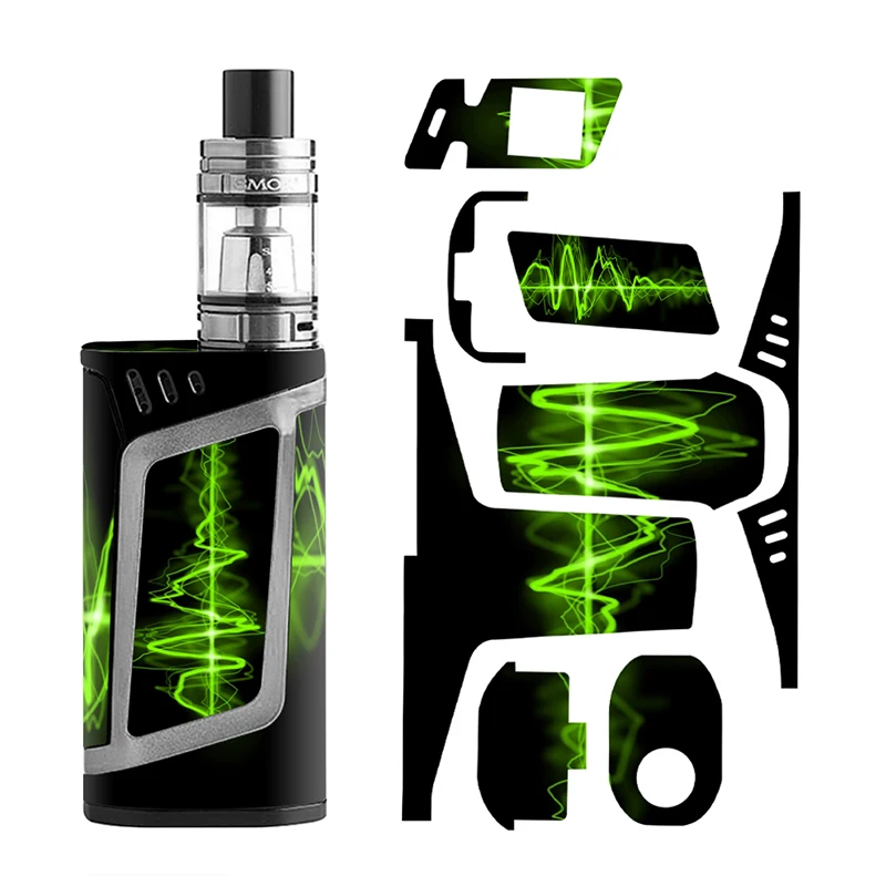 Хороший дизайн для Smok Alien 220 виниловая кожа 220W Набор наклеек-0092 | Электроника