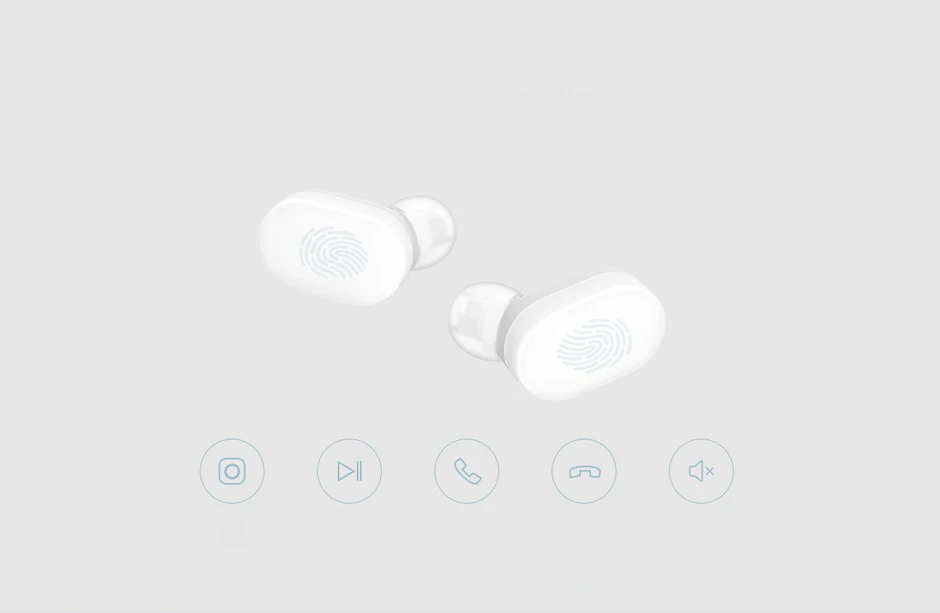 Xiaomi MIjia TWS AirDots Bluetooth 5,0 беспроводные наушники-вкладыши Молодежная версия стерео наушники с микрофоном наушники AI управление