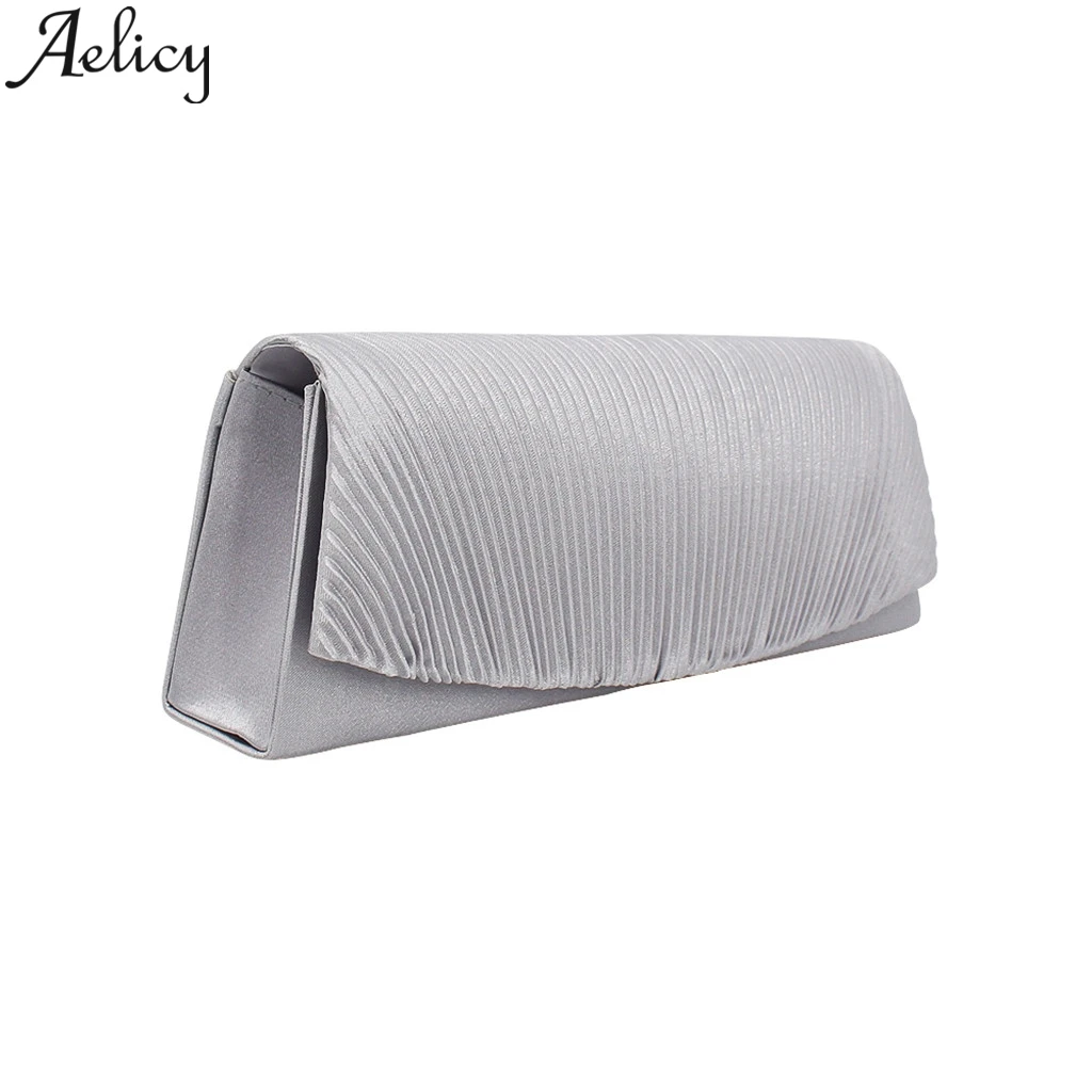 Женские сумки с блестками Aelicy вечерние лентами и цепочкой дизайнерские на плечо