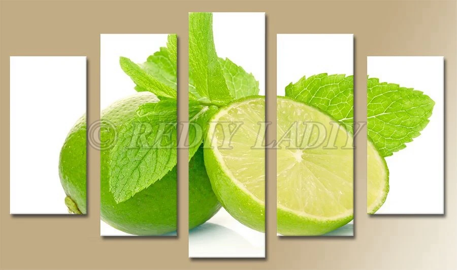 Rediy ladiy Алмазная картина лимонный сок полная Алмазная вышивка Триптих Стразы Модульная картина стены Искусство хобби и ремесла