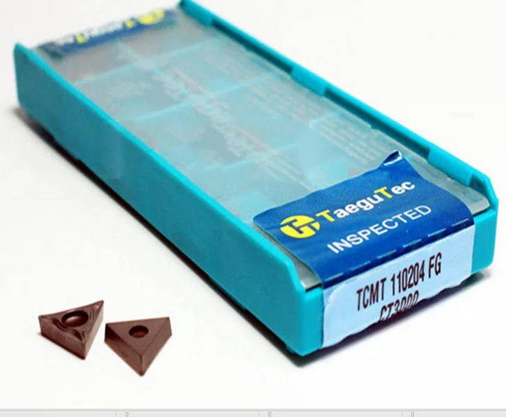 Вольфрамовые карбидные пластины taegutec TCMT090204PC CT3000 оптовая торговля TCMT 090204 PC для