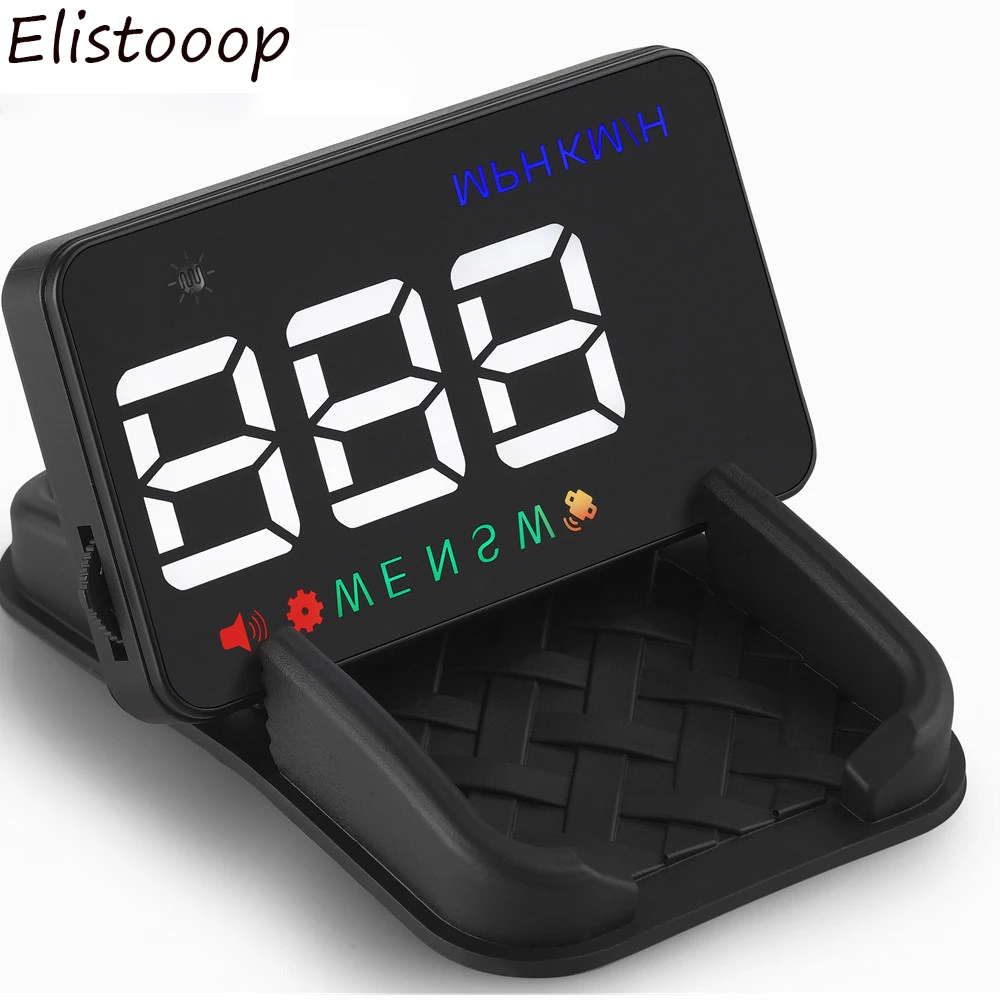 Проекционный дисплей на лобовое стекло 3 5 дюйма с GPS трекером и